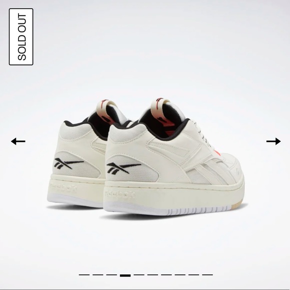 NWOT Reebok Court Double Mix Women's Sneakers - Picture 4 of 9